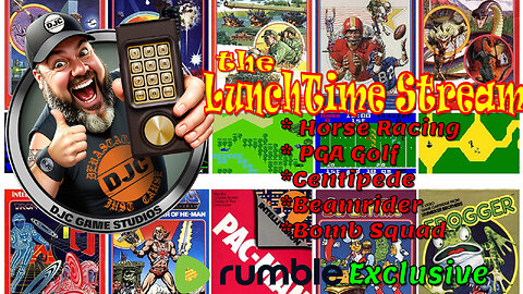 The LuNcHTiMe StReAm - LIVE Retro Gaming with DJC - Rumble Exclusive