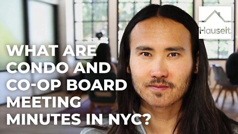 What Are Condo and Co-op Board Meeting Minutes in NYC?