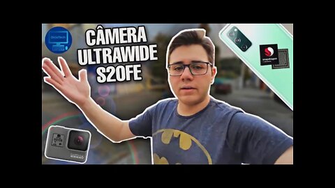 Câmera ULTRAWIDE do S20FE Snapdragon SUBSTITUI UMA GOPRO? | Teste de Câmera FullHD30FPS