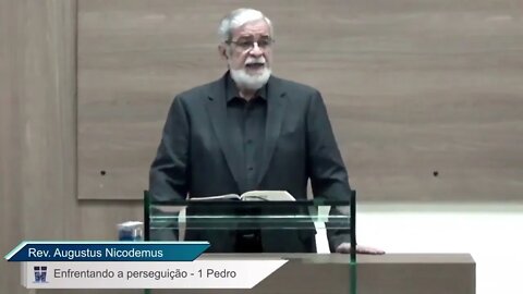 Obedecer o Estado Só para sermos bem vistos, nada mais! — Rev Augustus Nicodemus