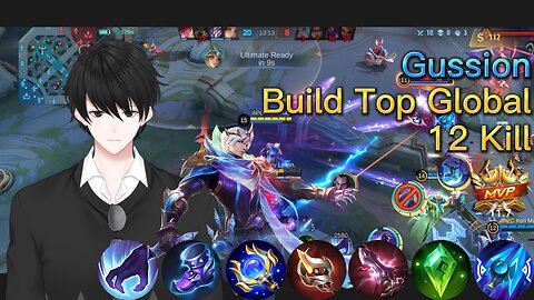 Gussion Build Top Global Season 28 | 12 Kill | MVP 11.7 Point | Mobile Legends: Bang Bang