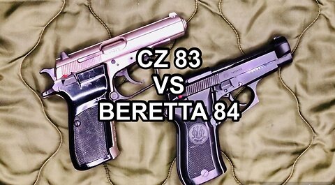 CZ 83 VS Beretta 84