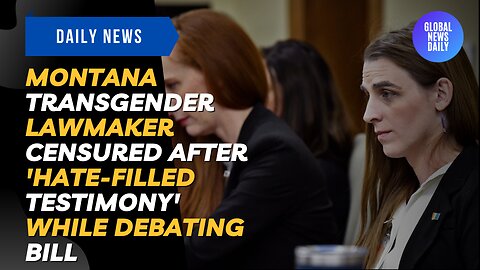 Montana Transgender Lawmaker Censured After 'Hate-Filled Testimony' While Debating Bill