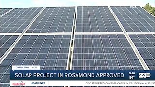 Solar project in Rosamond approved