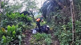 Off Road Motorcycle Crash!