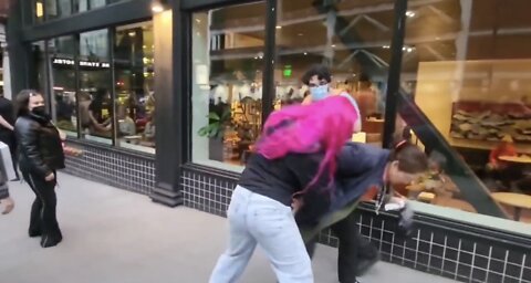 Pro-Abortion Activists Attack Their Own People At Seattle Protest