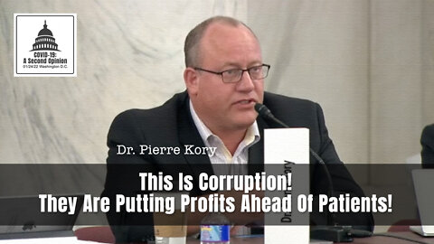 This Is Corruption! They Are Putting Profits Ahead Of Patients!