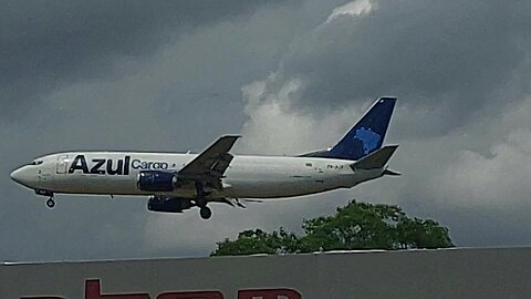 Boeing 737-300F PR-AJZ vindo de Campinas para Manaus