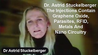Dr. Astrid Stuckelberger: Injections Contain Graphene Oxide, Parasites, RFID, Metals, Nano Circuitry