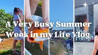 I Went Berry Picking for the First Time & did a bunch of Summer Activities:☀️ A week in my life VLOG