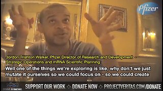 Project Veritas: Pfizer Exposed For Exploring "Mutating" COVID-19 Virus For New Vaccines (BANNED FROM YOUTUBE!)
