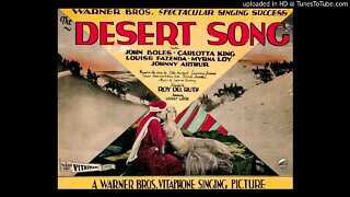 The Desert Song - Romberg and Hammerstein - Railroad Hour