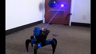 Homemade Death Ray Laser DRONE BOT!!! Remote Controlled!!