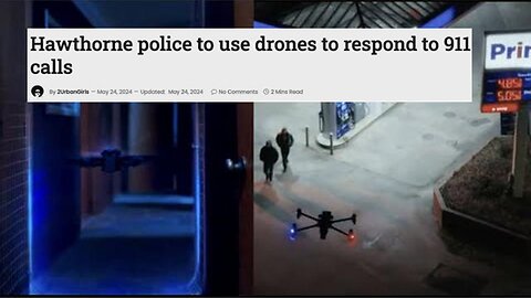 Cops Sending Drones For 911 Calls To Enter & Map Out The Inside Of Your Home!
