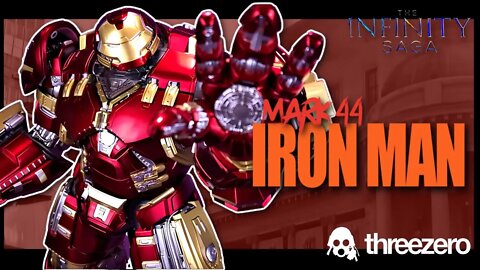 Threezero Marvel Infinity Saga Iron Man Mark 44 Hulkbuster DLX Figure @The Review Spot