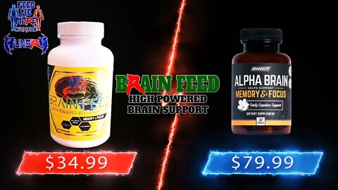 Brain Feed by Feed Me More Nutrition More Powerful than Alpha Brain 🧠