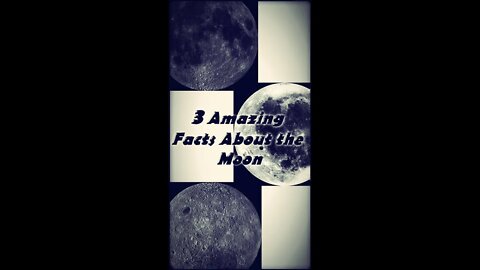 3 Amazing Facts About Our Moon #Shorts