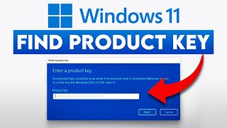 How to Find Windows 11 Product Key 🔑 (3 Ways) Windows Key Finder