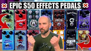 Caline Effects Pedals for Guitar - The Best $50 You Can Spend!?