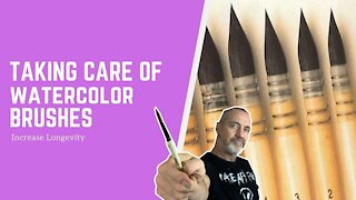 How To Take Care Of Watercolor Brushes