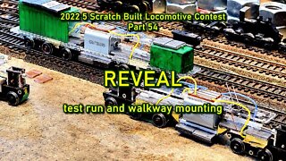 2022 Contest Part 54 Reveal walkway tread body mounts and running