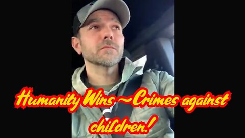 Patriot Underground Feb 19: Humanity Wins ~ Crimes against children!
