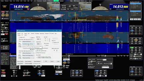 PowerSDR ke9ns v2.8.0.209 RX2 SO2R features and Dual BandStack