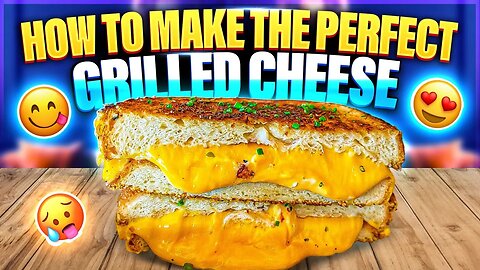 The PERFECT American Grilled Cheese