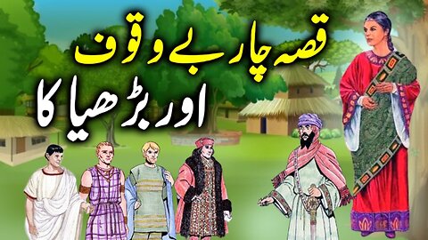 Qissa Chaar Bewakoof || Urdu Hindi Moral Story