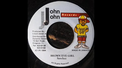 SANCHEZ – Brown Eye Girl 7in VERSION