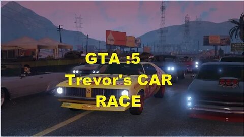 Grand Theft Auto V Trevor Stock Car Race.