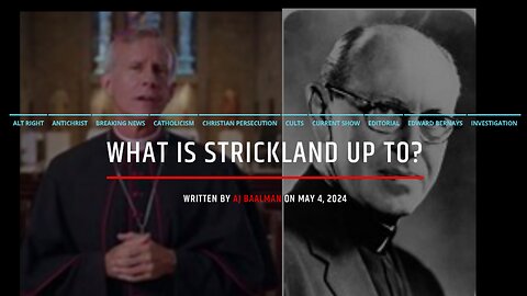 What Is Strickland Up To?