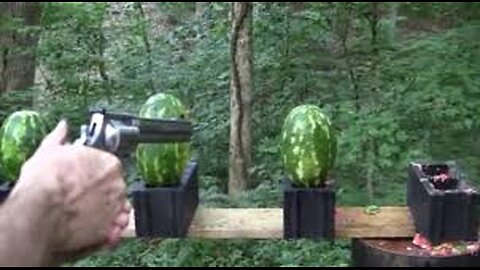 Howda Pistol vs Watermelon