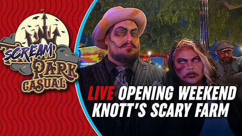 LIVE at Knott's Berry Farm | Knott's Scary Farm Opening Weekend
