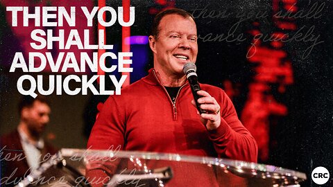Then You Shall Advance Quickly | Pastor At Boshoff | 21 July 2024 AM