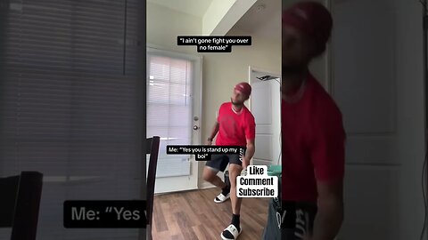 When they say they ain’t gone fight you… tiktoks shorts reacts #comedy #funnyreel #jokes #viral