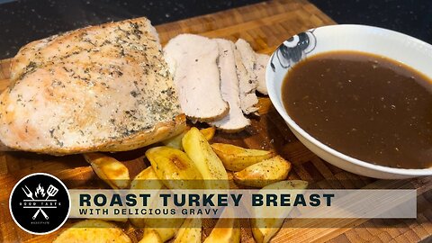 Roast Turkey Breast | With Delicious Gravy