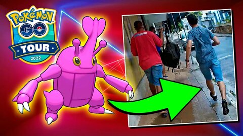 PRÉ TOUR DE JOHTO! Farmando CANELA na RUA! Gameplay Pokémon GO! Vem Besouro ROSA (Heracross)