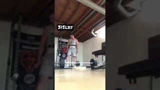 315 deficit deadlift warmup #shorts