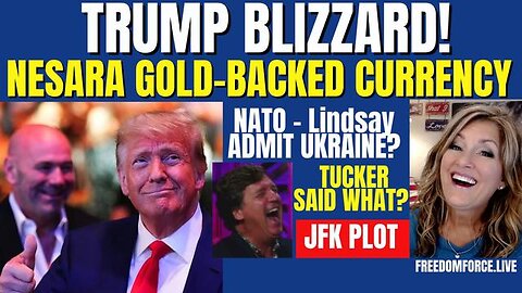 TRUMP BLIZZARD! NESARA GOLD-BACK CURRENCY, NATO UKRAINE, BABEL 7-9-23 - TRUMP NEWS