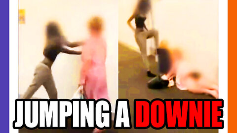 Black Chicks Jump A Woman With Downs Syndrome