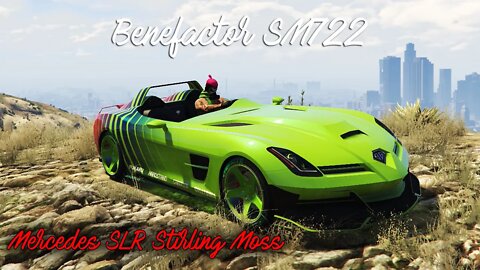 GTA 5 Online - BENEFACTOR SM722 Customization & Test (SLR Stirling Moss) | Criminal Enterprises DLC