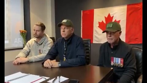 Canadian veteran sends out a call to fellow veterans to hold the line against covid tyranny