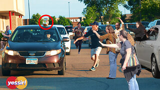 Fish Bowl On Top of Car Prank!