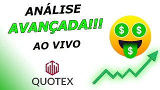 Exclusivo! Análise ao vivo na QUOTEX - Opções binárias - Lucrando na Quotex