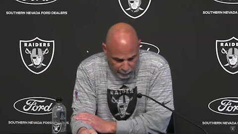 WATCH | Raiders Coach Rich Bisaccia on whether Nate Hobbs will play Sunday