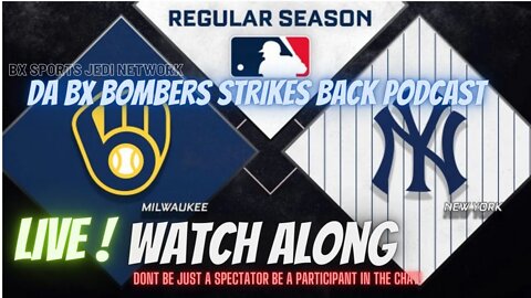 ⚾BASEBALL: NEW YORK YANKEES VS Milwaukee Brewers LIVES WATCH ALONG AND PLAY BY PLAY 9/16