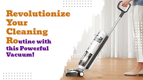 Tineco Floor ONE S6 Cordless Wet Dry Vacuum Floor Cleaner Washer Mop All-in-One for Hard Floors