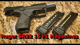 Ruger SR22 High Capacity 15+1 Round Magazine