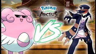 BLISSEY VS INGO! (BATTLE GROUNDS) - Pokémon Legends: Arceus Gameplay